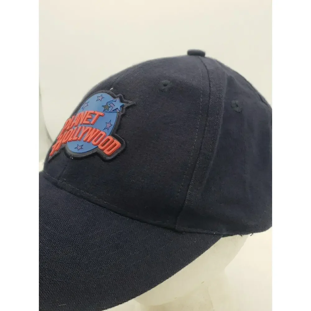 Planet Hollywood 90s NASHVILLE TENNESSEE Navy Baseball Cap Vintage 1995 Retro